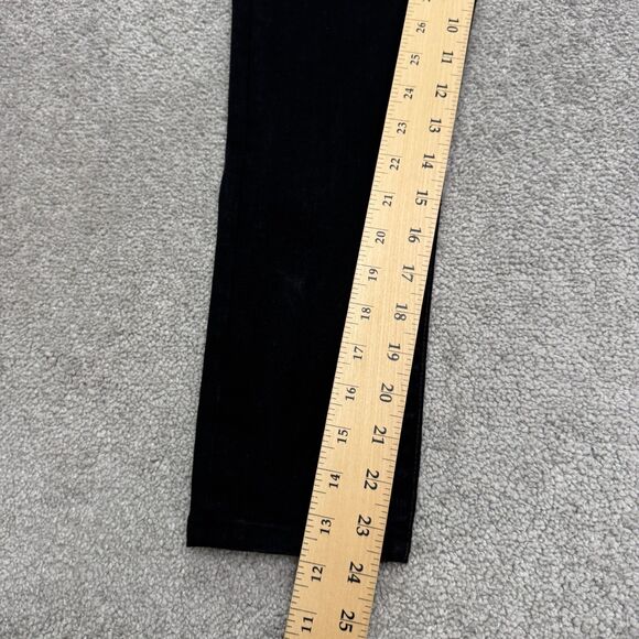 Abercrombie & Fitch Simone High Rise Super Skinny Denim Jeans Womens 28/6s Black - Picture 14 of 16